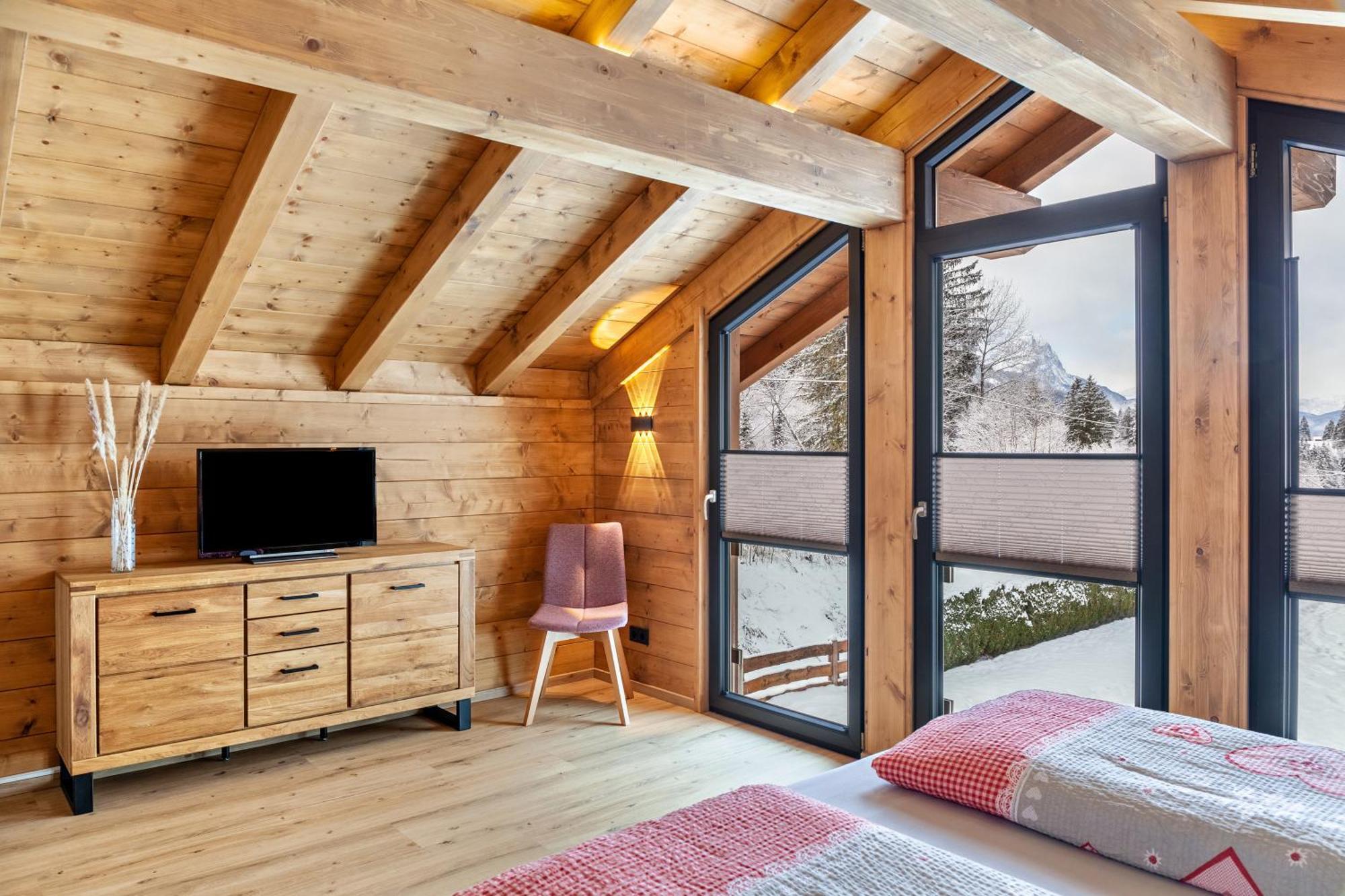 Chalet Aus Holz جارمش بارتنكيرشن المظهر الخارجي الصورة